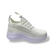 Tutınom Unisex Ortopedik Yumuşak Taban Günlük Yazlık Sneaker Spor Ayakkabı Beyaz