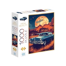 Ca Games Klasik Araba 1000 Parça Puzzle Yapboz