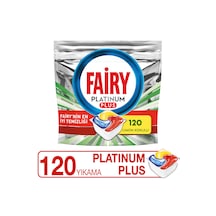 Fairy Platinum Plus Limon Kokulu Bulaşık Makinesi Deterjanı 120 Tablet