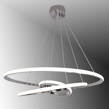 Tt300-3 Kr Tt Aydınlatma 3 Lü Krom Kaplama Sarı Işık Led Aviz Krom