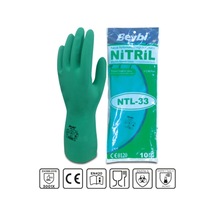 Ntl-33 Kimasal Nitril Iş Eldiveni 9 Beden 1 Çift