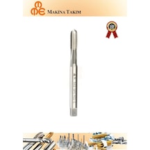 Mte M5x0,8 Normal Vidalı Düz Kanallı Makina Kılavuzu Hss