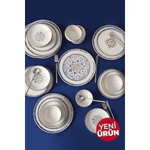 Keramika Sapphire Yemek Takımı 24 Parça 6 Kişilik 22743-46