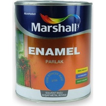 Marshall Enamel Parlak Ahşap Metal Boyası Boncuk Mavi 2,5 L