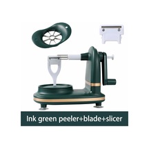 Liangmei 3'ü 1 Arada El-krank Döner Meyve/sebze Soyucu Paslanmaz Yeşil