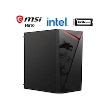 Xaser SHIELD X2 i5-12400F 32 GB 1 TB M.2 Nvme SSD 2 GB GT610 Free Dos Masaüstü Bilgisayar