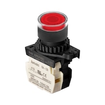 Autonics S2pr-p3rbd ,kontak-1k Kırmızı-24v Yaylı M22 Buton