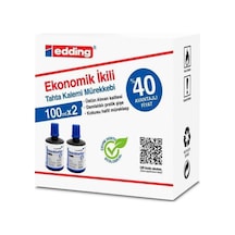 Tahta Kalemi Mürekkebi 100ml 2li Kutu Mavi Mavi