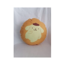 Pompompurin Desenli Tasarım Yastık Hardal