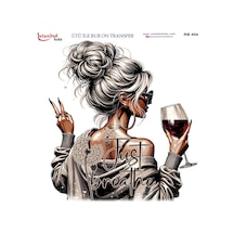 Ütü İle Rub On Transfer Kağıdı 30x30cm Rb-454