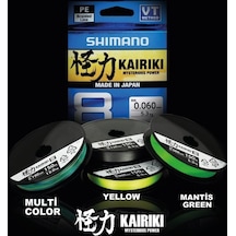 Yeni Shimano Kairiki 8 150Mt Mantis Green 0.19Mm/12Kg