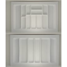 75x49 Cm. Beyaz Kaşıklık Ve Kepçelik 2'li Set 69x41 Cm'e Kadar Kesilebilir - 75x49byz-set Beyaz