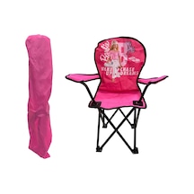 Barbie Katlanabilir Çocuk Kamp Sandalyesi - Pembe Pembe