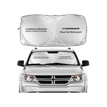 Goldenqian Araç Ön Camı Güneşlik Kapak Şemsiye Anti Uv Dodge Journey Avenger Caravan Challenger Şarj Cihazı Dart Durango Nıtro Ram For Charger