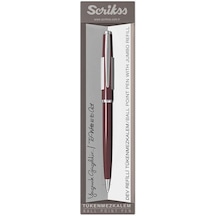 Scrikss Tükenmez Kalem 52 Bordo