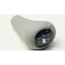 Vıtes Topuzu Bmw M Power 5 Vıtes E30/34/36/39/46/60/62/90/92 Grı Derı Sarı - Siyah
