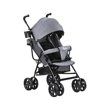 Babyhope SA7 Baston Bebek Arabası Gri