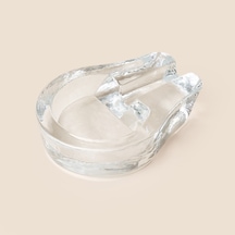 Glass Angelo Puro Küllük - Şeffaf - 15x11 Cm
