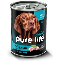 Pure Life Plus Kuzu Etli Yetişkin Köpek Konservesi 415 G