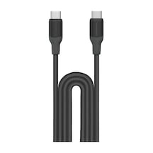 Momax DC26D 1-Link Type-C To Type-C 100W Usb-C 3.0 M  Şarj Kablosu Siyah