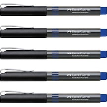 Faber Roller Iğne Uçlu Mavi 5405 5'li Mavi