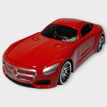 Metal Mini Arabalar 8 Cm - Kırmızı - 1 Siyah