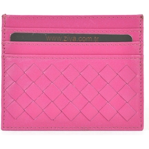 Ziya, Unisex Hakiki Deri Kartlık 1539852z05 Fuşya 1539852z05 555 Fuşya
