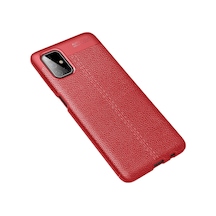 Newface - 287 - Samsung Galaxy M51 Kılıf Auto Focus Kapak - Edntrend - - Kırmızı