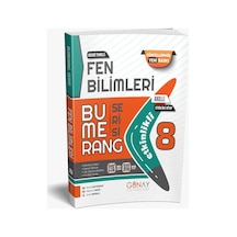 Günay Yayıncılık 8. Sınıf Fen Bilimleri Bumerang Etkinlikli