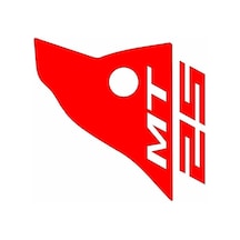 Yamaha Mt-25 Uyumlu Kırmızı Siperlik Sticker Set