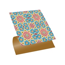 Tink Kendinden Yapışkanlı Renkli Selçuklu Desenli Pvc Karo 30x30 Cm