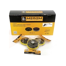 Meşem Cırtlı Zımpara 6 Yedekli 115mm 80p Kum 231