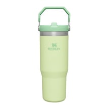 Stanley The Iceflow Flip Straw Pipetli Termos Bardak 0.89 Lt Açık Yeşil