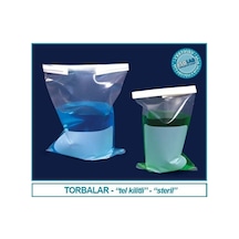 İSOLAB 039.21.005 torba - tel kilitli - 1650 ml (250 adet)