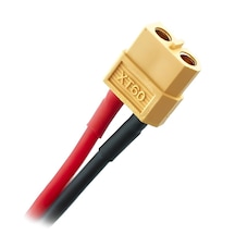 Xt60 Dişi Konektör - 10 Cm Silikon Kablo