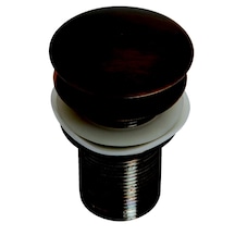 Pop Up Lavabo Si Fon Süzgeci & Tıpası Paslanmaz ,100% Pi Ri Nç Siyah