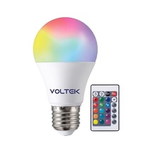 Voltek 9w Kumandalı Beyaz+rgb Led Ampul