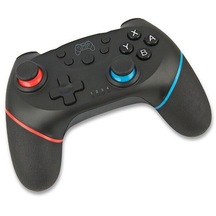 Cbtx Nintendo Switch İçin Sw001+ Kablosuz Bluetooth Denetleyicisi, Titreşim, 6 Eksenli Hareket Sensörü İle Gamepad Kırmızı Mavi
