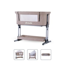 Baby Storch - Sallanabilir Anne Yanı Portatif Beşik Bej