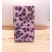Nesgıft Pembe Leopar Swarovski Taşlı Touch Sigara Kutusu