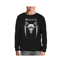 Megadeth - Vic 6 Siyah Çocuk Sweatshirt