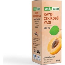Yeşil Pazar Kayısı Çekirdeği Yağı 20 ML