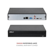 Nvr2108hs-4ks3 8 Kanal Profesyonel Ip Kamera Kayıt Cihazı