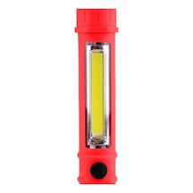 Çok Amaçlı Mıknatıslı Pilli El Feneri Watton Wt-1905 Kırmızı Çok Amaçlı Mıknatıslı Pilli El Feneri Watton Wt-1905 Kırmızı