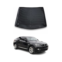 Bmw X6 E71 - E72 2008+ Uyumlu Araca Özel Kauçuk Tpe Bagaj Havuzu Siyah
