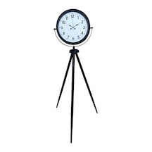 Büro Ev Ofis Hediyesi İçin Dekoratif Siyah Tripod Ayaklı Saat Diğer
