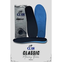 Sepet Pazarola 40-45 Numara Uyumlu Siyah Special Classic Hafızalı Memory Foam Günlük Tabanlık - Kesilebilir & Konforlu