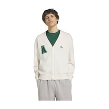 Ib7093-e Adidas Varsıty Cardıga Erkek Ceket Beyaz Ib7093-e