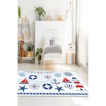 Dekoreko Kids Halı 506 Mavi