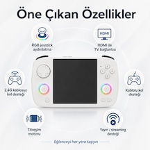 Rg Cubexx El Oyun Konsolu 3.95 İnc Ips Ekran, Retro Mini Oyun Konsolu